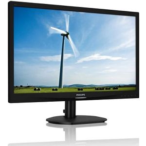 Philips Brilliance 241S4LSB - 24 inch - 1920x1080 - DVI - VGA - Zwart Nette Staat
