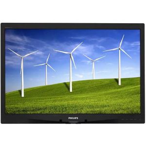 Philips Brilliance 240B4QPYEB - 24 inch - 1920x1200 - DP - DVI - VGA - Zwart - Zonder voet