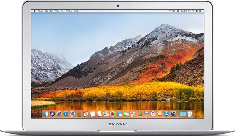 Apple MacBook Air (13 inch, 2017) - Intel Core i5 - 8GB RAM - 128GB SSD - 1x Thunderbolt 2 - Zilver Zichtbare schade