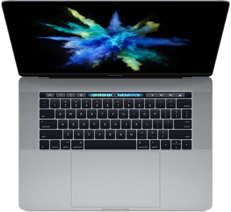 Apple MacBook Pro (15 inch, 2017) - Intel Core i7 - 16GB RAM - 512GB SSD - Touch Bar - 4x Thunderbolt 3 - Spacegrijs Zichtbaar gebruikt
