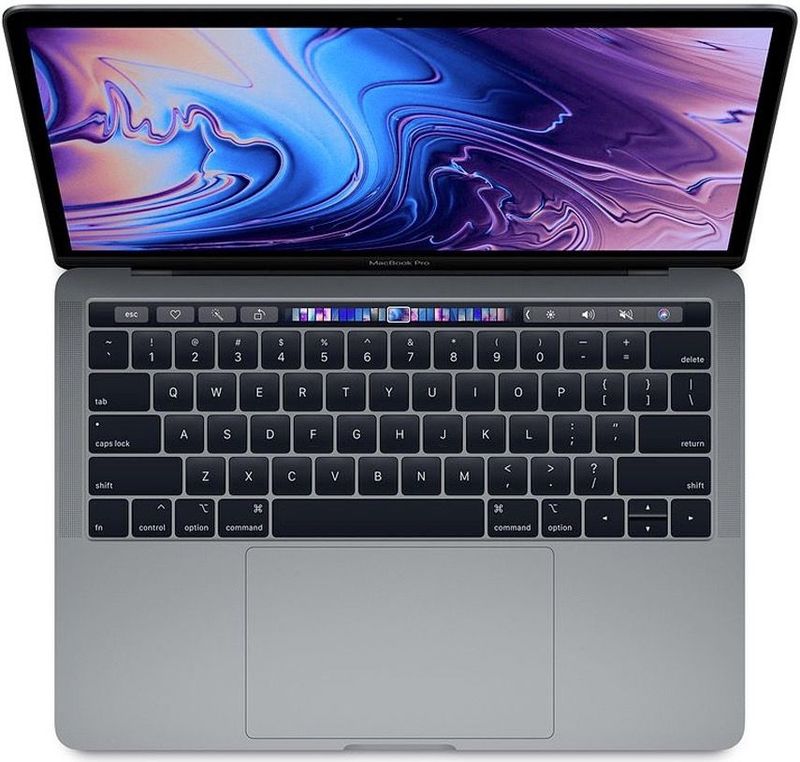 Apple MacBook Pro (13 inch, 2019) - Intel Core i5 - 16GB RAM - 256GB SSD - Touch Bar - 4x Thunderbolt 3 - Spacegrijs Zichtbaar gebruikt