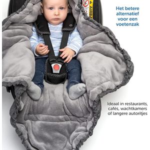 wikkeldeken \ babyzitje, deken / knuffeldeken, kinderwagendeken voor kinderwagen, buggy‘s ,90 x 90 x 7,62 cm;