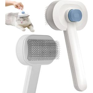 Kat Grooming Borstel, Hond Slicker Borstel, Huisdier Reinigingsvergieten Borstel Massage Kammen voor katten en honden met kort, Medium & Lang Haar