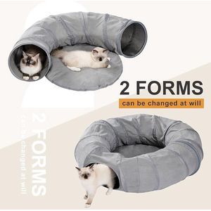 tunnel voor katten / Beste kattenspeelgoed - duurzaam ‎33 x 32 x 14 cm