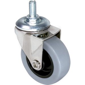 Heavy Duty Casters / Trolley Wheels for Furniture - Rubber Heavy Duty Wheels - Heavy Duty Castors / Transport Wheels- 30 kg