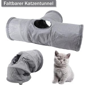 kattentunnel, opvouwbare kattentunnel, kattenspeelgoed, ‎28.8 x 27.7 x 4.6 cm;