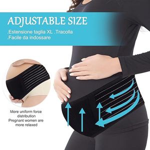 Zwangerschapsbuikband - rugsteun, buikband, Zwangerschapsgordel one size