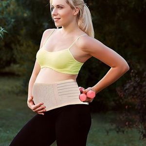 Zwangerschapsbuikband - rugsteun, buikband, Zwangerschapsgordel One Size