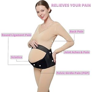 Zwangerschapsbuikband - rugsteun, buikband, Zwangerschapsgordel XL