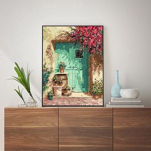 schilderen op nummer - Acrylpigmenttekening Schilderwerk 40 X 50 cm
