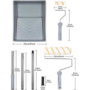 verfroller / Paint Roller Brush Set 10