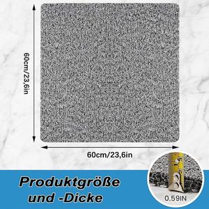 Shower mat – douchecabine, Antislipmat - Badkameraccessoire 60x60cm