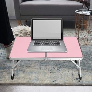 Laptoptafel voor bed, opvouwbare bedtafel,Laptoptafel for your bed, inklapbare laptoptafel - ontbijttafel met inklapbare poten 42.2D x 62W x 27.2H centimetres