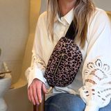 MŌSZ Jessy Crossbody Heuptas dames nylon - panterprint