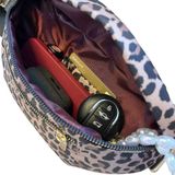 MŌSZ Jessy Crossbody Heuptas dames nylon - panterprint
