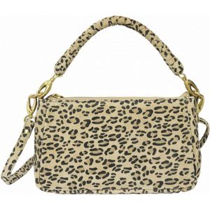 MŌSZ - Coco S - Handtas - Panterprint - Suède