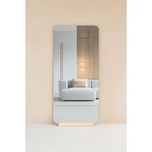 Relaxdays Frameless Wall Mirror - 40 x 60 cm