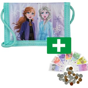 Portemonnee - Disney Frozen - Speelgeld - Muntjes en Biljetten - Plastic