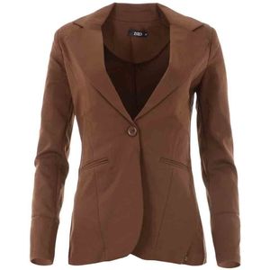 Zizo - Bronze Blazer - Bruin - Met Witte Bies