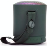 T&G TG373 Outdoor Portable LED Light RGB Multicolor Draadloze Bluetooth Speaker Subwoofer (Grijs)
