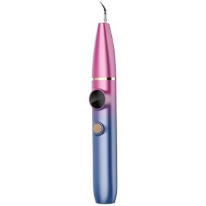 FY-B700 Visuele Ultrasone Scaler Tandsteen Calculus Tooth Stain Remover Dental Beauty Instrument (Rood Blauw Gradint)