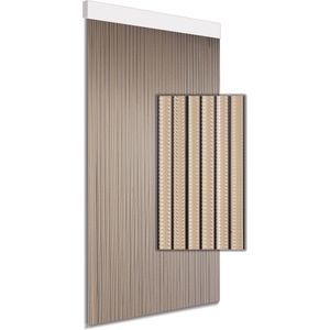 PVC Lamellengordijn - Strip Gordijn 30 Cm Breed - Transparant - Per Meter Bestelbaar - Tot -35°C Bestendig