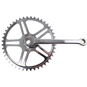 Kurbelgarnitur mit Zapfen 44T 170 mm silber