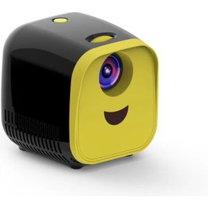 L1 Children projector Mini Mini LED Portable Home speaker projector US (zwart)