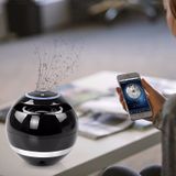 T&G A18 Ball Bluetooth Speaker met LED licht draagbare draadloze mini speaker mobiele muziek MP3 subwoofer ondersteuning TF (zwart)
