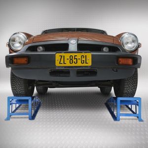 Datona® Oprijbokken XXL auto set - 2 ton per paar - Zwart