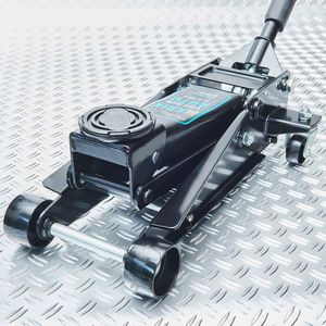 Datona® Hydraulische Autokrik - Garagekrik - 2,5 ton - Staal - Zwart