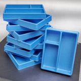 Datona Vakverdeling met 3 compartimenten - 25 stuks -  - blauw