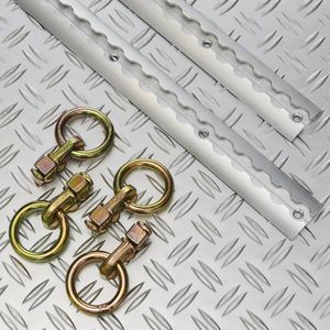 Datona® Bindrails (2 stuks) voor bedrijfswagens - 150 cm