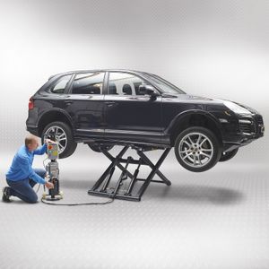 Datona® Auto poetsbrug - 230V - Zwart