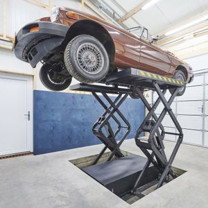 Datona - Auto Schaarhefbrug - Zwart - 400V