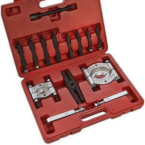 Datona - 14-delige Lagertrekkerset - Inclusief Verlengstangen en Kunststof Opbergkoffer