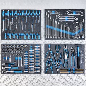 Datona® Gereedschapsset 273-delig in softmodules - voor 6 lades