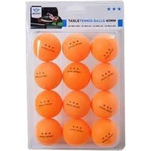 Angel Sports Tafeltennisballen - 12 stuks - oranje