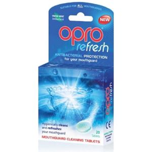 Opro Refresh gebitsbeschermer - cleaning tablets - fresh mint