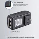 48V 0.5A Router AP Wireless POE / LAD Power Adapter(EU Plug)