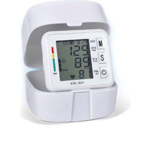 Automatische Pols Bloeddrukmeter Bloeddrukmeter Hartslagmeter Tonometer Bp Monitoren