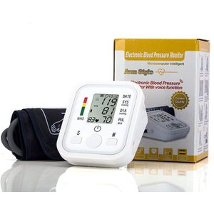 Automatische Pols Bloeddrukmeter Bloeddrukmeter Hartslagmeter Tonometer Bp Monitoren