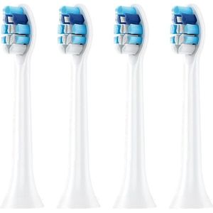 4Pcslot Vervanging Tandenborstel Heads ForHX6064 Nbhbj Diamondclean Hydroclean Blackelectric Tand Opzetborstels