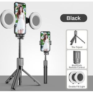 Draadloze Bluetooth Selfie Stok Statief Opvouwbare Statief Monopods Smartphone Selfie Stick Voor Iphone 11 Samsung Live Video Ondersteuning