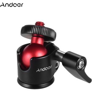 Andoer Mini Tripod Ball Head 360 Graden Swivel Balhoofd Video Stand Panoramisch Hoofden Voor Dslr Camera Hoofd Statief Accessoires