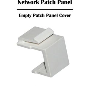 100/200/300 Stuks/Veel Lege Patch Panel Cover Voor 8 Poorten, 12 Poorten, 24 Poorten 48 Poorten Leeg Patchpaneel Netwerken Ethernet