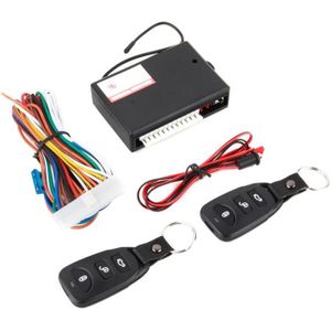 Tbest Car Keyless Entry System, Universeel Autodeurslot Keyless Entry System Deurslot Centrale Vergrendeling Afstandsbedieningsset Met Kofferbakgoedkeuring Afstandsbediening Central Control Box Ki