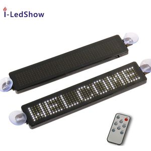 23Cm 12V Led Auto Teken Afstandsbediening Rode Led Sign Board Scrolling Programmeerbare Bericht Led Display Panel