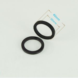 O-ring van zwart fluorrubber, 3,5 mm x 65 mm x 72 mm, afdichtring FKM O-ring afdichting rond 5 stuks
