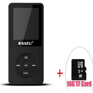 100% Originele Ruizu X02 MP3 Speler Met 1.8 Inch Scherm Kan 100 Uur Spelen, 8Gb Met Fm, E-Book, Klok, Data